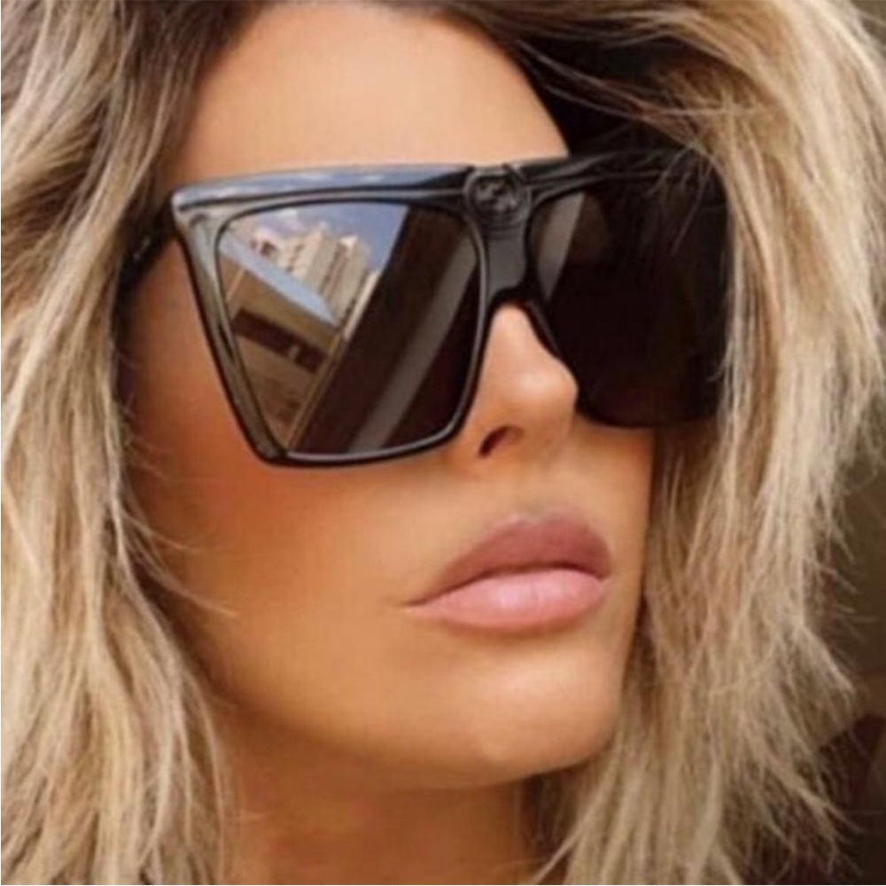 Gucci Square Acetate Sunglasses Black/Tortoise GG0733S Sunglasses